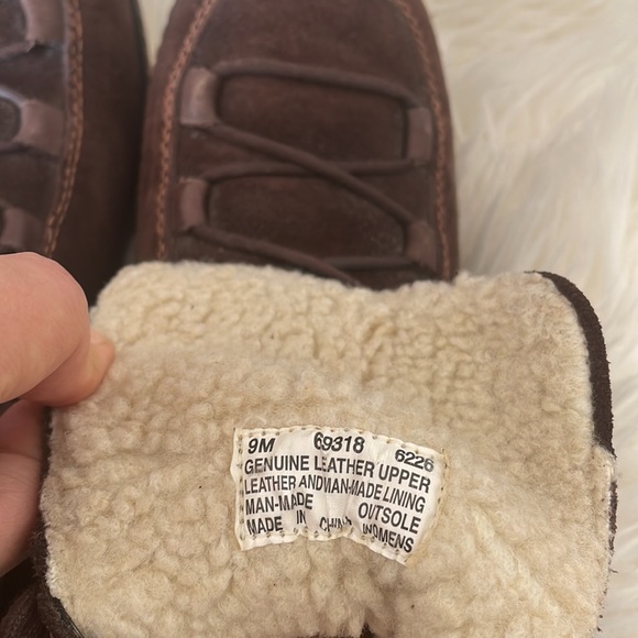 Timberland 69318 Moorland Reykir Ghillie Brown Lace up boots sz 9 - Picture 8 of 10